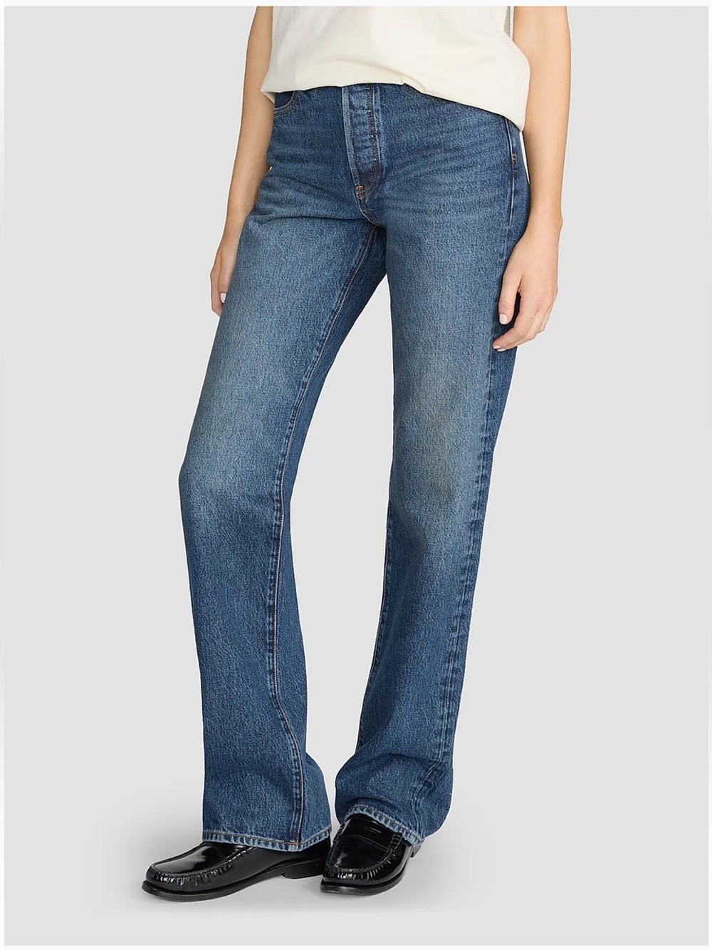 NWT FRAME The Sotheby's Vertical Slim Jeans